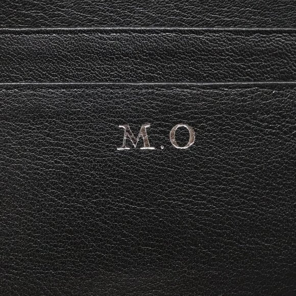 Christian Dior Card Case Leather Black Auth - Picture 7 of 16